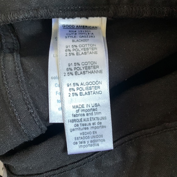 Good American Side Zip Jeans - Picture 5 of 6